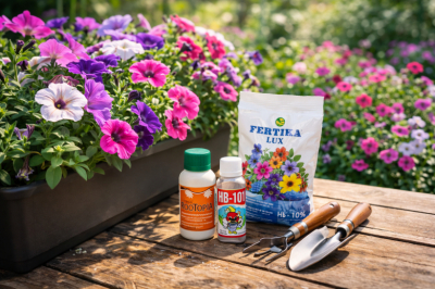 5 средств &mdash; и петуния попрет цвести шапками: проверенные подкормки для пышных кустов