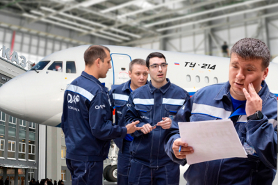 &laquo;Туполев&raquo; ведет работу над увеличением пассажировместимости Ту-214