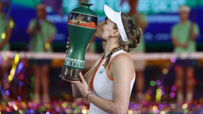 Победив в Китае, Рыбакина поднялась на 7-е место в рейтинге и уехала в Японию