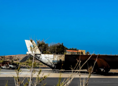 Самолет сгорел при посадке с чиновниками в Конго