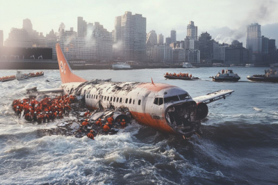 Пассажирский самолет потерпел крушение в Вашингтоне