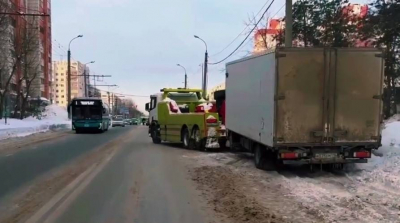 В Казани эвакуировано 84 автомобиля, мешающих уборке снега