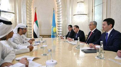 Президент обсудил с Abu Dhabi Ports развитие инфраструктуры Каспия