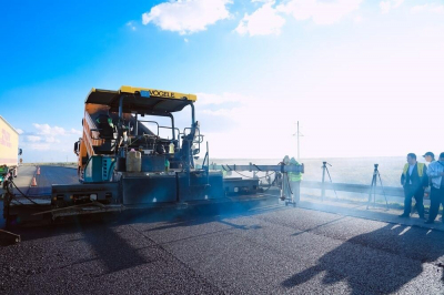 Международную технологию укладки дорожного покрытия начали использовать в Казахстане