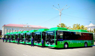 В Таразе продолжается обновление парка городских автобусов