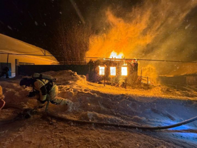 Күрше районда фаҗига: йорт янып беткән, хуҗасы һәлак булган