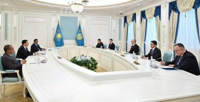 Создание суперкомпьютера и Smart сity обсудил Токаев с главой PresightAI