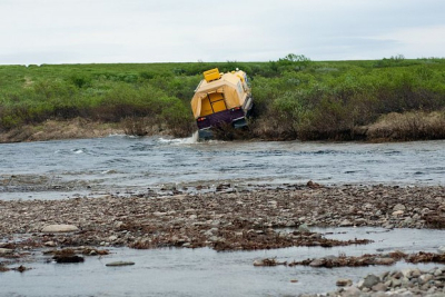 Вездеход с пятью геологами утонул в Забайкалье