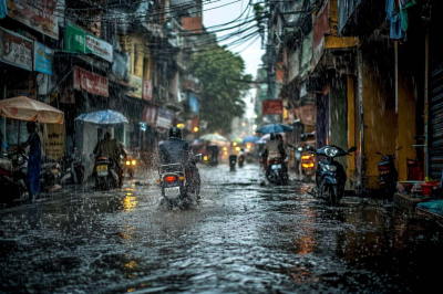На Пекин снова обрушатся мощные ливни