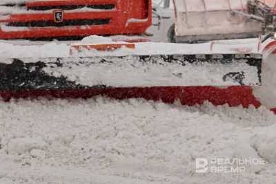 В Казани ночью на уборку снега выйдут 406 единиц спецтехники