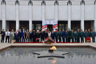 80-ЛЕТИЕ ПОБЕДЫ: в Москве останки погибшего участника Великой Отечественной войны передали Казахстану