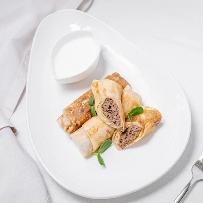 7 рецептов блинов с разными начинками